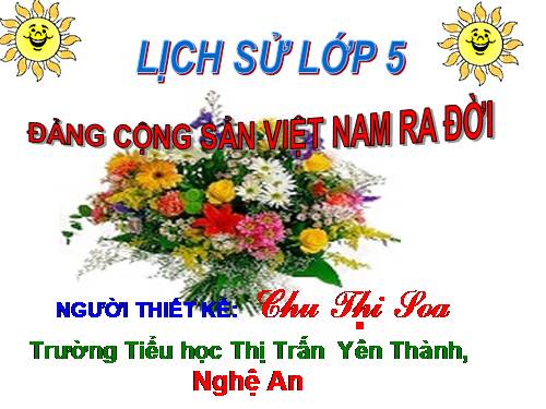 Bài 7. Đảng Cộng sản Việt Nam ra đời