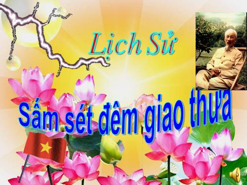 Bài 23. Sấm sét đêm giao thừa