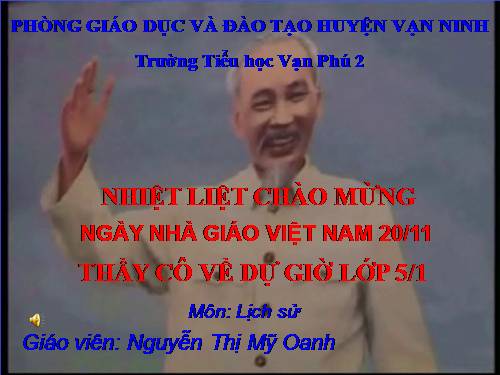 Bài 10. Bác Hồ đọc tuyên ngôn Độc lập