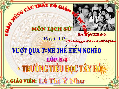 Bài 12. Vượt qua tình thế hiểm nghèo