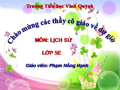 Bài 17. Chiến thắng lịch sử Điện Biên Phủ