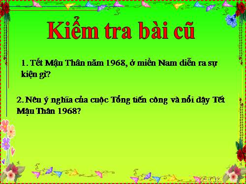 Bài 24. Chiến thắng Điện Biên Phủ trên không