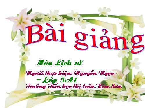 Bài 5. Phan Bội Châu và phong trào Đông du