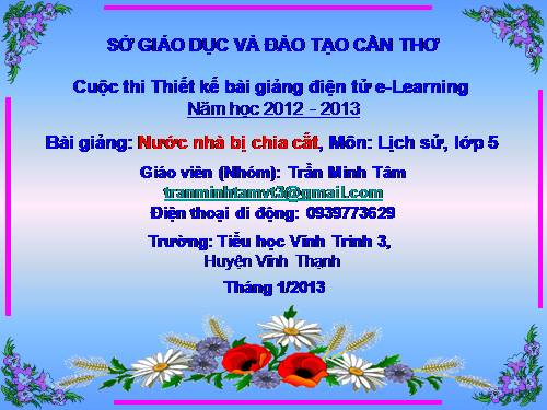 Bài 19. Nước nhà bị chia cắt