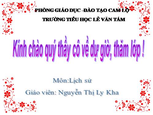 Bài 13. Thà hi sinh tất cả, chứ nhất định không chịu mất nước