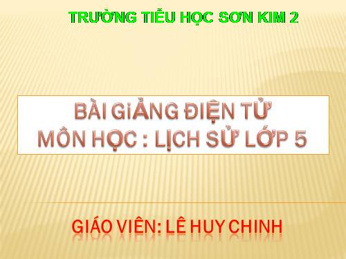 Bài 13. Thà hi sinh tất cả, chứ nhất định không chịu mất nước