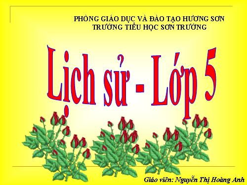 Bài 10. Bác Hồ đọc tuyên ngôn Độc lập