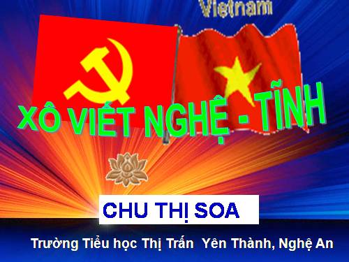 Bài 8. Xô viết Nghệ - Tĩnh