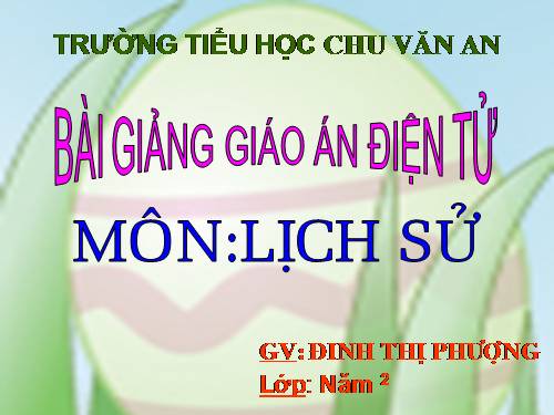 Bài 17. Chiến thắng lịch sử Điện Biên Phủ