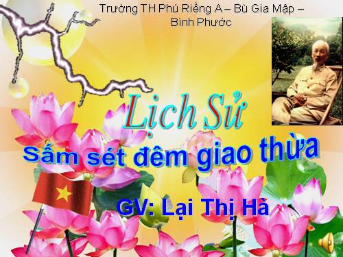 Bài 23. Sấm sét đêm giao thừa