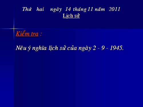 Bài 13. Thà hi sinh tất cả, chứ nhất định không chịu mất nước