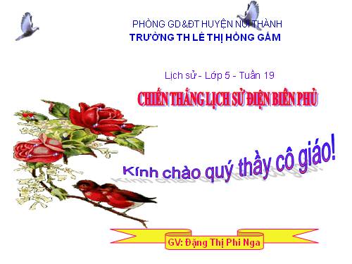 Bài 17. Chiến thắng lịch sử Điện Biên Phủ