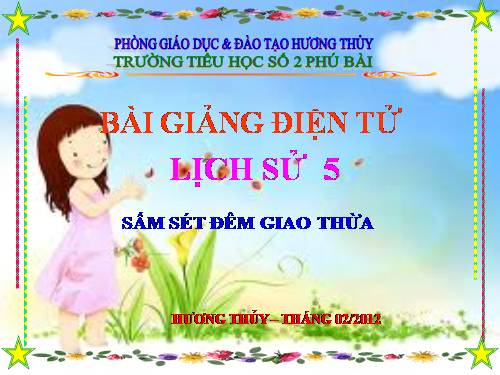 Bài 23. Sấm sét đêm giao thừa