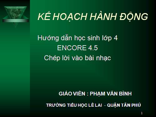 ke hoach hanh dong