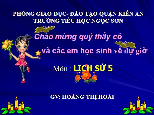 Bài 13. Thà hi sinh tất cả, chứ nhất định không chịu mất nước