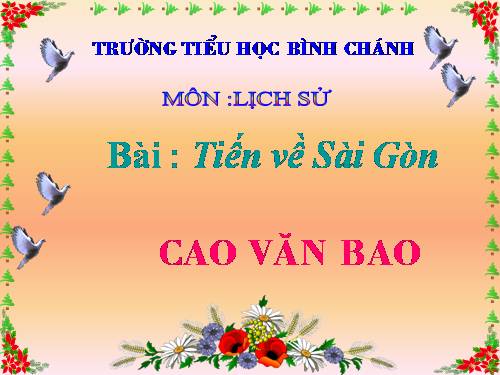 Bài 26. Tiến vào Dinh Độc Lập