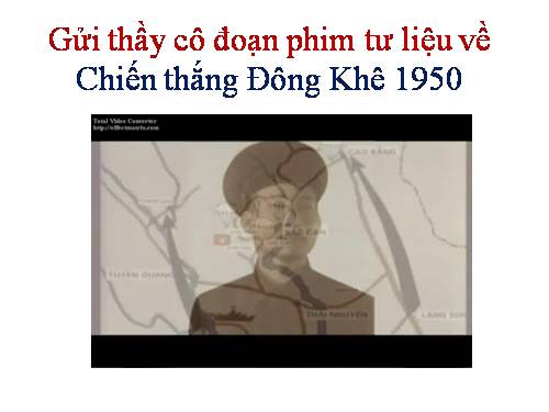 chien thang Dong Khe