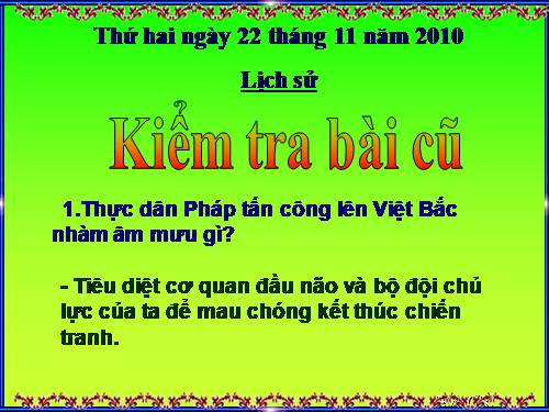 Bài 15. Chiến thắng Biên giới Thu-Đông 1950