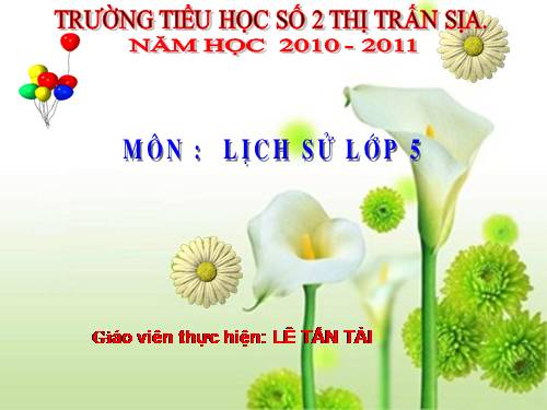 Bài 26. Tiến vào Dinh Độc Lập