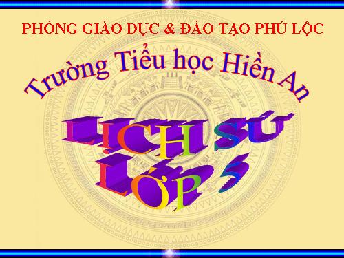 Bài 19. Nước nhà bị chia cắt