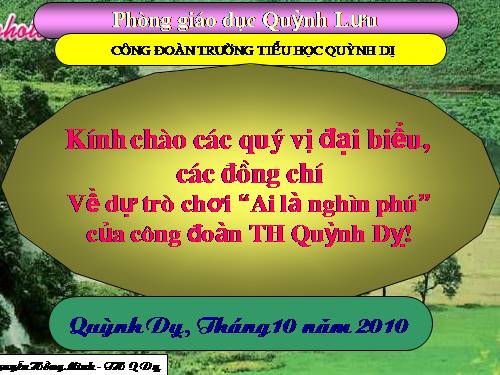 Tro choi cho GV cong doan