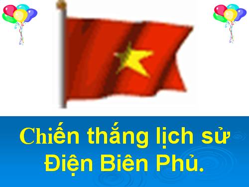 Bài 17. Chiến thắng lịch sử Điện Biên Phủ