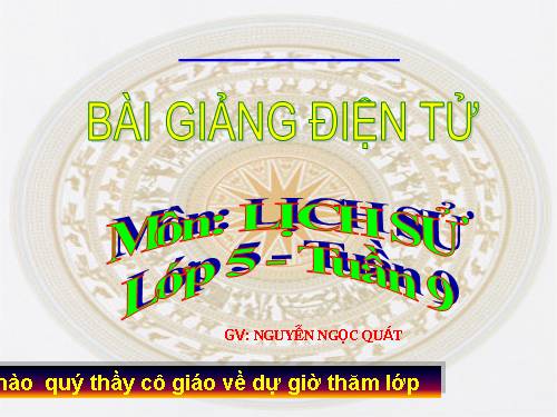 Bài 9. Cách mạng mùa thu