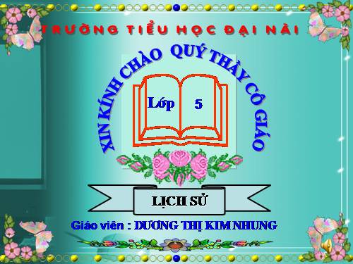 Bài 17. Chiến thắng lịch sử Điện Biên Phủ
