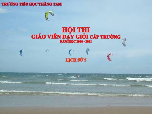 Bài 13. Thà hi sinh tất cả, chứ nhất định không chịu mất nước