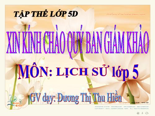 Bài 10. Bác Hồ đọc tuyên ngôn Độc lập