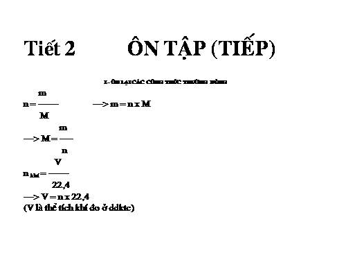 on tâp lop 9 tiet 2