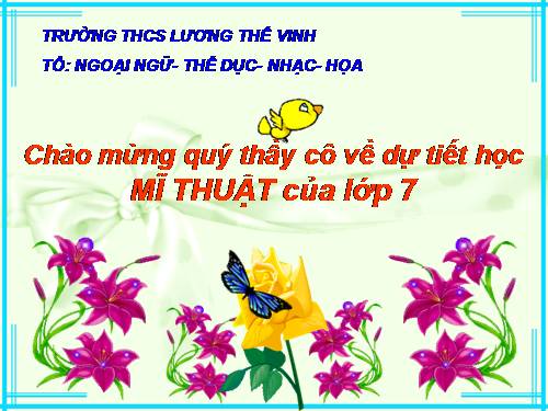 bài 10: vẽ tranh trang trí( mỹ thuật 7)