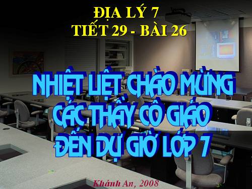 Bài 26. Thiên nhiên châu Phi