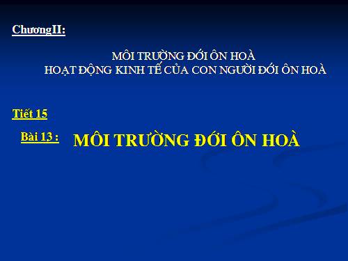 moi truong ON HOA lớp 7