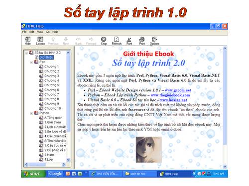 Sổ tay lập trình 1