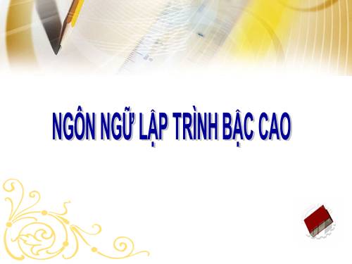 Ngôn ngữ lập trình bậc cao