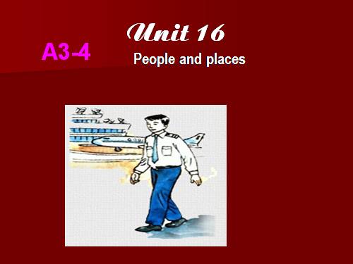 UNIT 16 - LESSON  A3-4 (G7 - 2012)