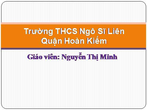 Unit 4 Tieng anh 9