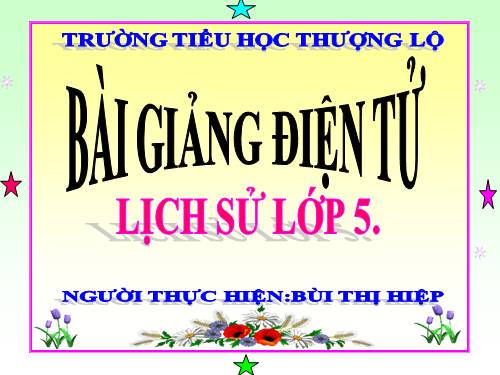 Bài 27. Hoàn thành thống nhất đất nước