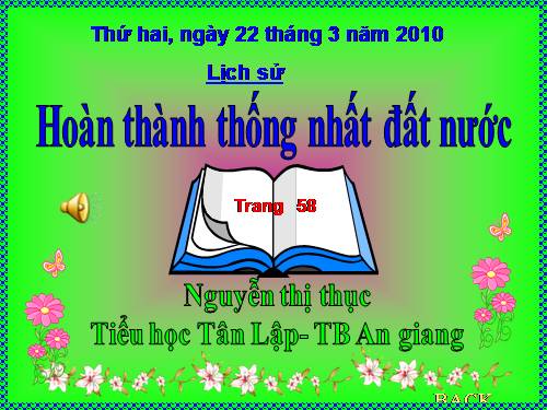 Bài 27. Hoàn thành thống nhất đất nước