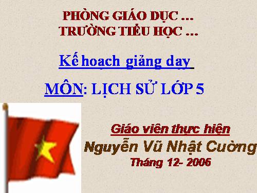 Bài 17. Chiến thắng lịch sử Điện Biên Phủ