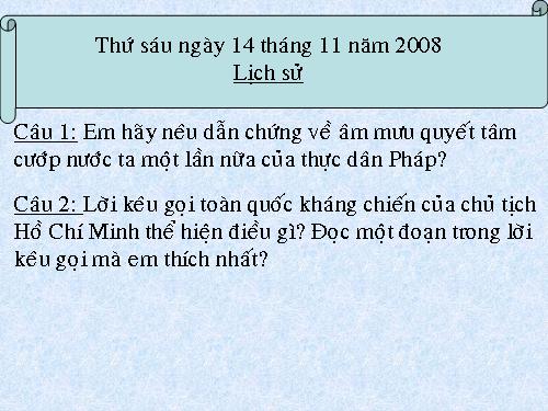 Bài 14. Thu - Đông 1947. Việt Bắc - Mồ chôn giặc Pháp