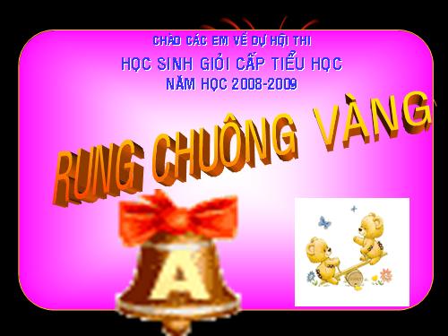 RUNG CHUONG VANG