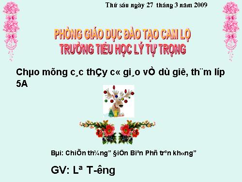 Bài 24. Chiến thắng Điện Biên Phủ trên không