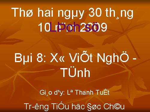 Bài 8. Xô viết Nghệ - Tĩnh