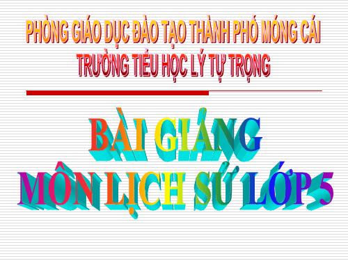 Bài 22. Đường Trường Sơn