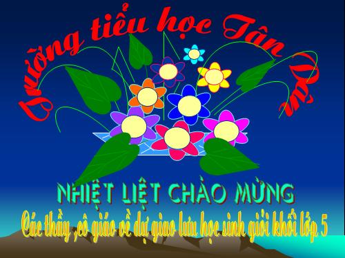 Câu hỏi giao lưu HSG lớp 5- môn lịch sử