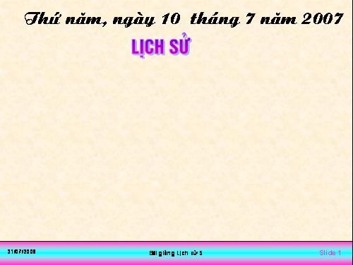 Bài 13. Thà hi sinh tất cả, chứ nhất định không chịu mất nước