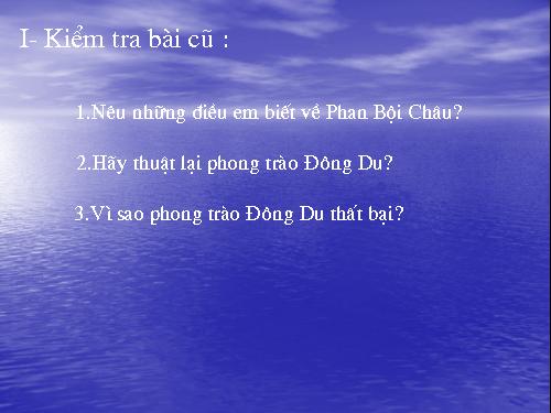 Bài 6. Quyết chí ra đi tìm đường cứu nước