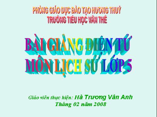 Bài 22. Đường Trường Sơn